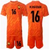 Frankreich Mike Maignan #16 Torwart Auswärtstrikot EM 2024 Kurzarm (+ kurze hosen)